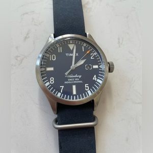 Men’s Blue Timex watch